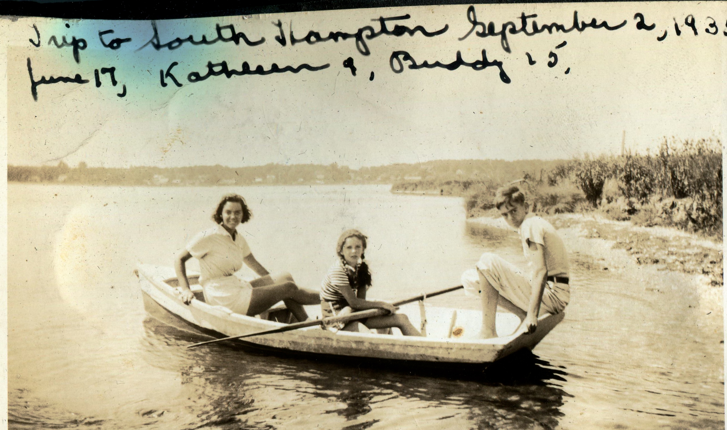 1935KathleenAge9Rowing